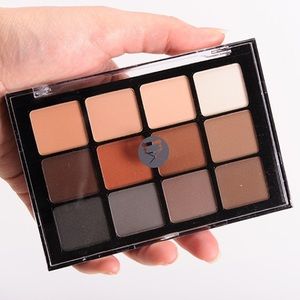 💗VISEART Neutral Mattes 01 12 Pan Eyeshadow Palette